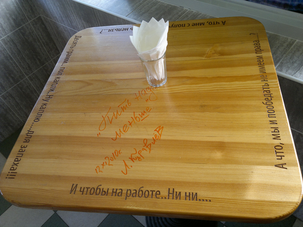 Автографы отечественных знаменитостей