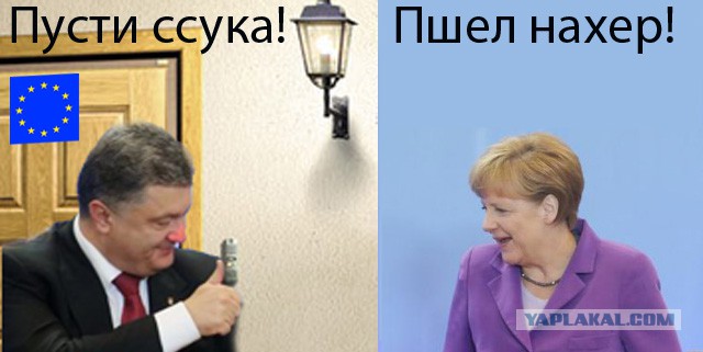 Меркель и Порошенко
