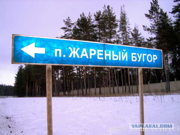Странные названия российских деревень
