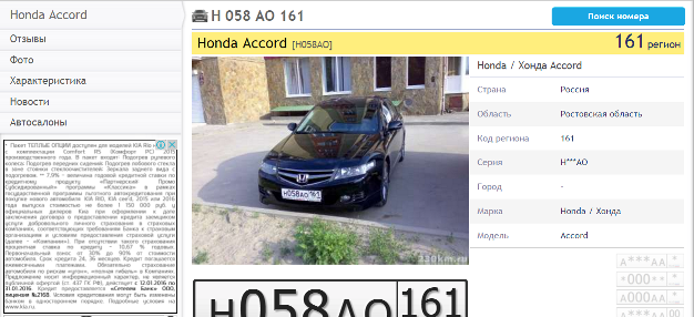 Неадекват на хонде