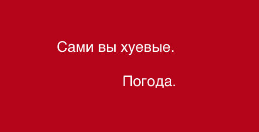 Неизвестный устроил одиночный пикет против зимы