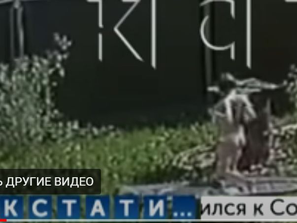 Пьяная тварь покаталсь, сломала имущество и пошла домой
