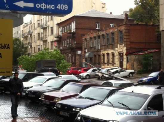 Ночной ураган в Днепропетровске, 24.09.2014.