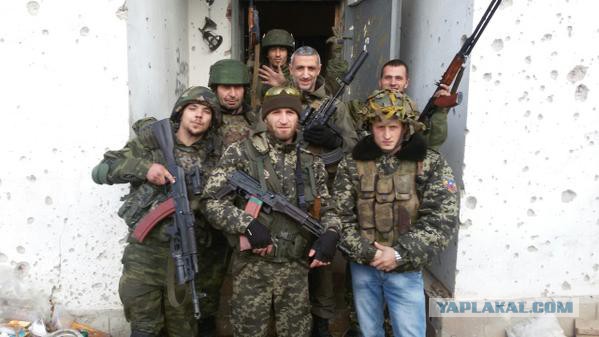 Зачистка аэропорта от войск украинских ВС