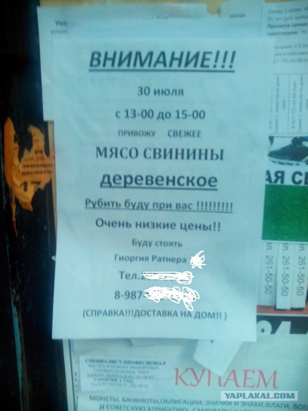 Уничтожают продукты.