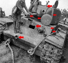Последний бой двух КВ-1 второго июля 1941 в Латвии