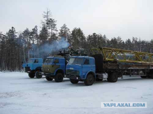 Зимники Якутии и Иркутской области. Весна 2011 года