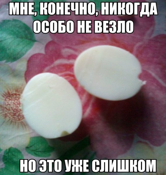 Эй, уважаемый, ну а где же яйца? Терпение, спокойствие, сейчас они появятся