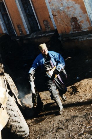 Фото со съёмок фильма "Чистилище"