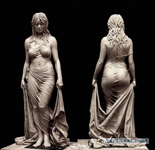 3D сканирование Атлантов Петербурга.