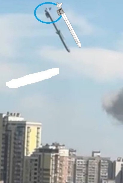 Ракета украинского ПВО AIM-120 из ЗРК NASAMS