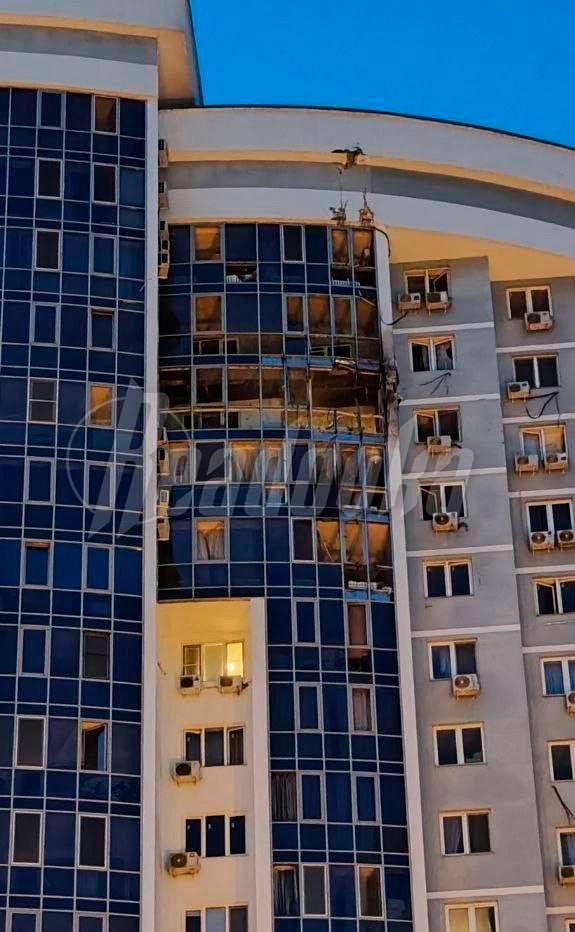 В Брянске взрыв и пожар в районе аэропорта