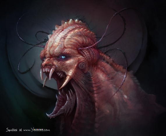 Инопланетяне, разумные и не очень. Концепт арт