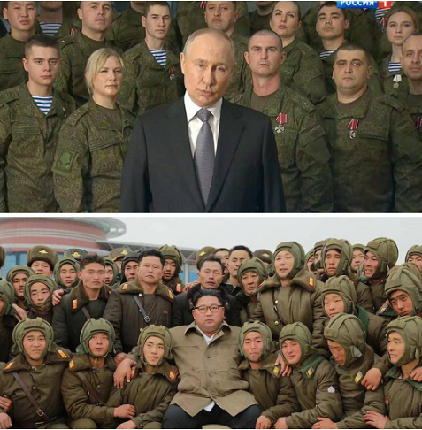 Путин выступил с новогодним обращением к россиянам на фоне военных