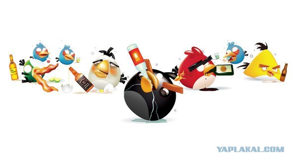 Angry Birds в реальной жизни