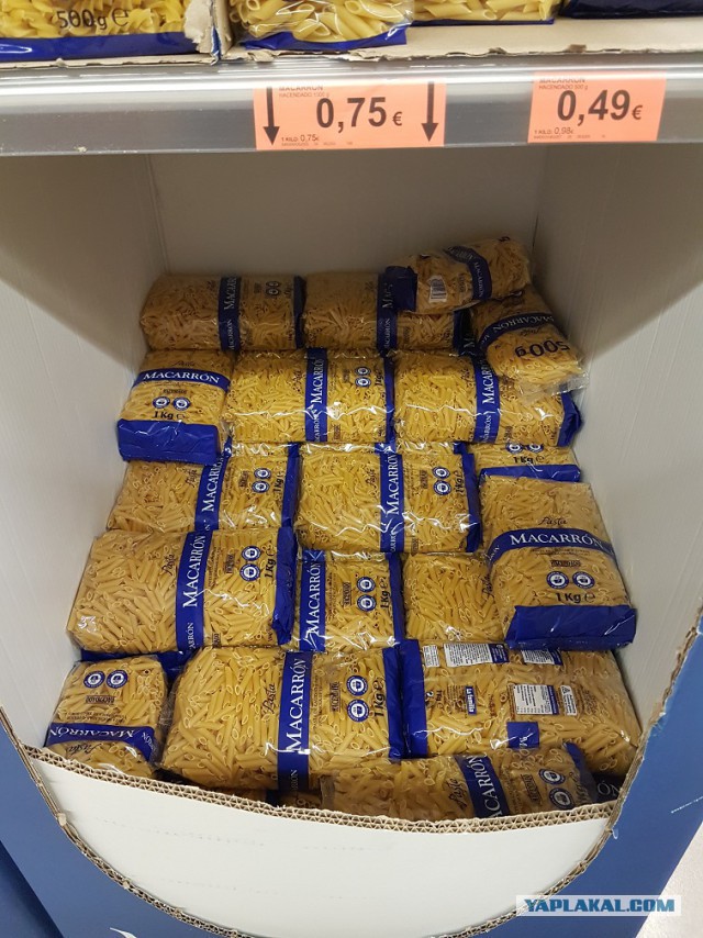 Настоящая Испания изнутри: экономим на продуктах питания, как можем