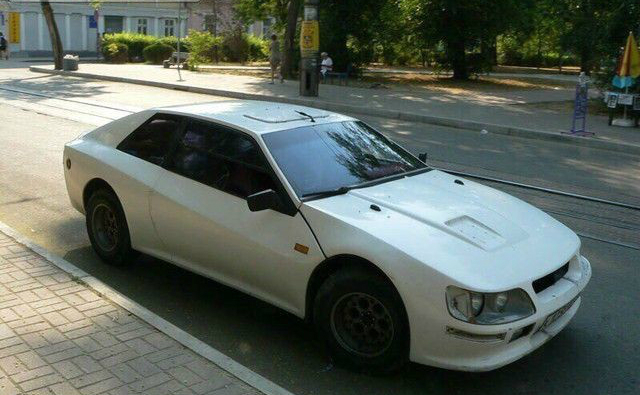 Необычный самодельный автомобиль "Вега-1600GT" из 1980-х