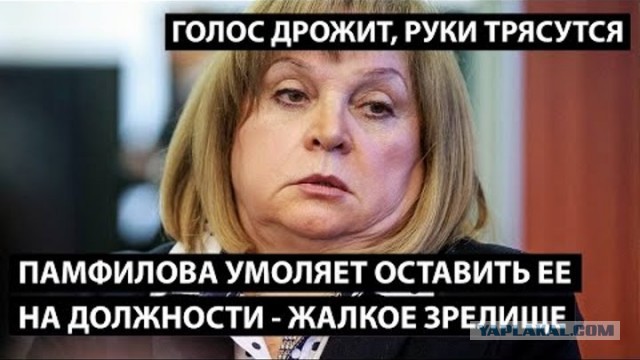 Глава ЦИК Элла Памфилова призналась, что гордится своей работой на этом посту