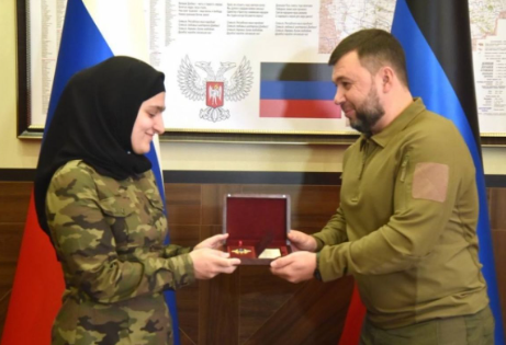 Кортеж министра культуры Чечни
