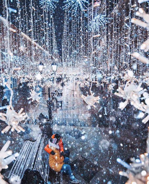 Москва зимняя и новогодняя. Часть вторая