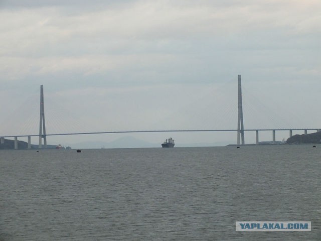 Владивосток и Русский остров с высоты...