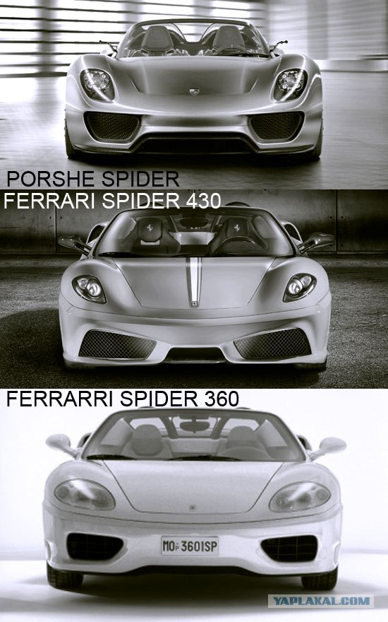 918-й "Паук" от Porsche