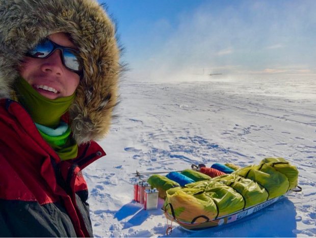 Американец Колин ОʼБрэди первым в истории пересек Антарктиду в одиночку на лыжах
