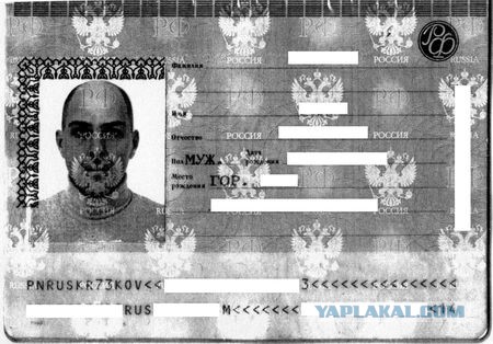 Новый паспорт гражданина Канады в ультрафиолете