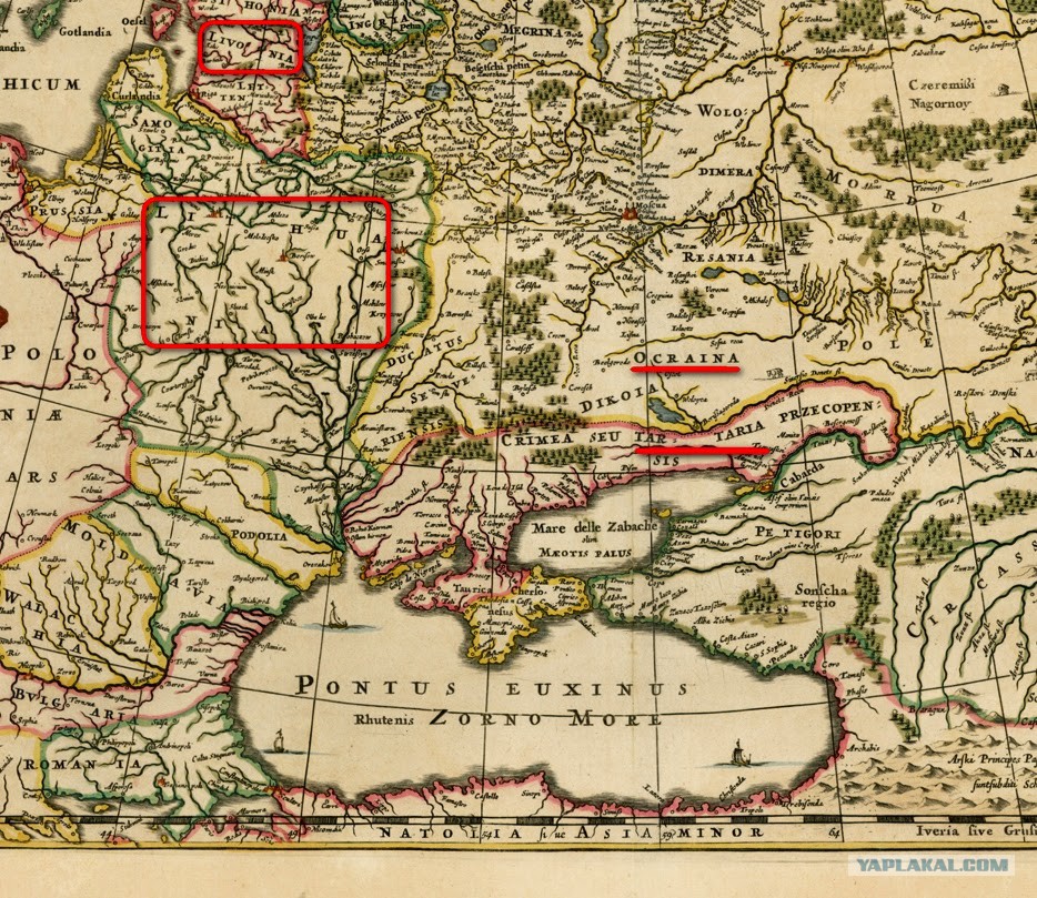 Старая карта украины до 2014