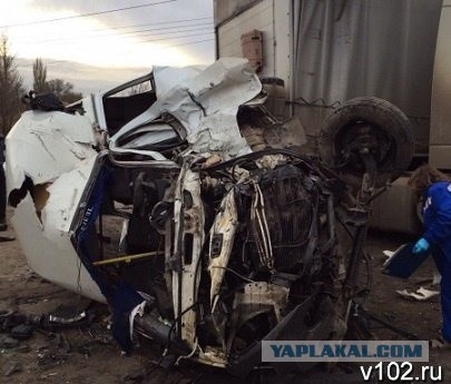 Серьёзная авария в Самаре на южном шоссе