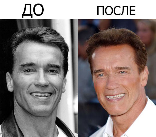 Зубы как яркое различие актеров СССР и современных актеров