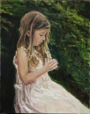 Живопись. Девочки и куклы