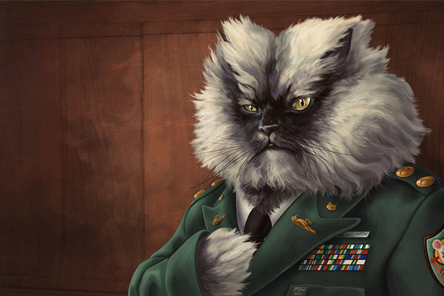 Умер Полковник Мяу.