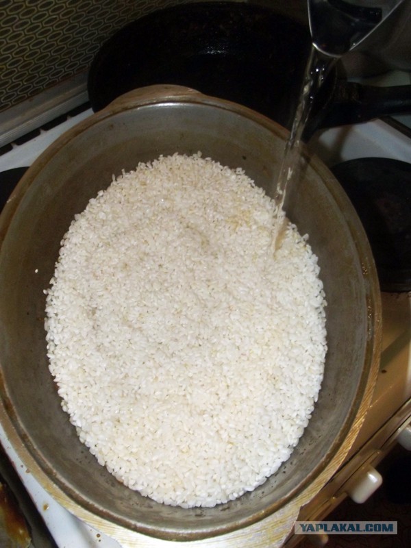 Рассыпчатый плов, а не рисовая каша.