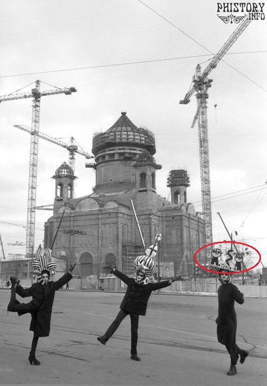 Прогулка по Москве 1996 года
