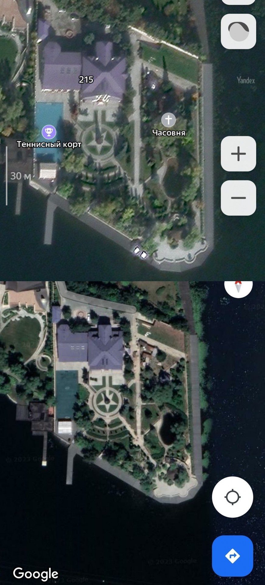 Гугл карта акула на крыше