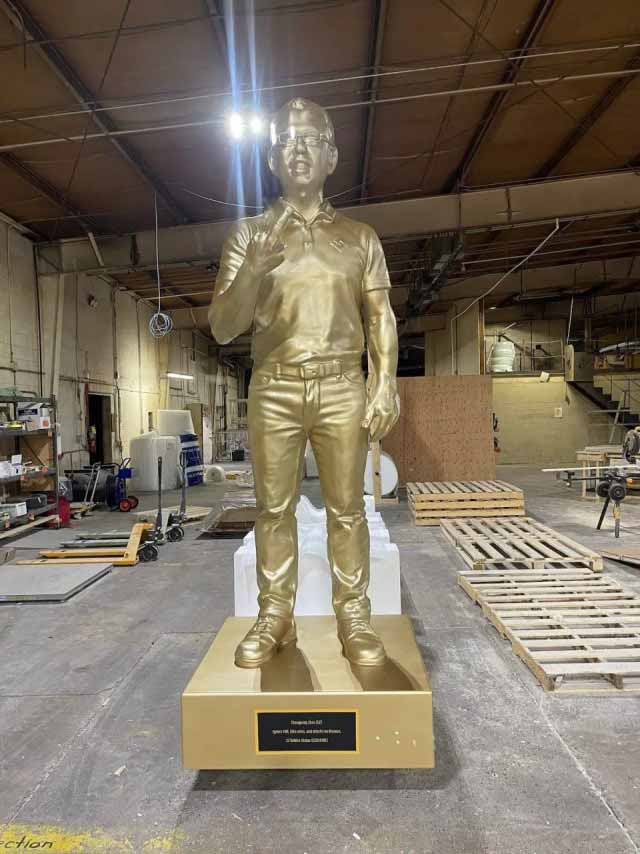 В Вашингтоне откроется статуя лидера криптовалют Чанпэна Чжао