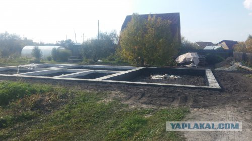 Фундамент за летние выходные.