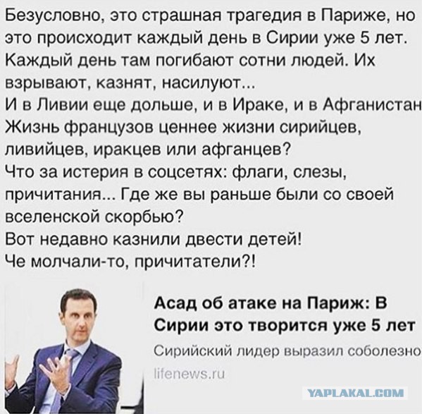 Живыми словами о Теракте в Париже