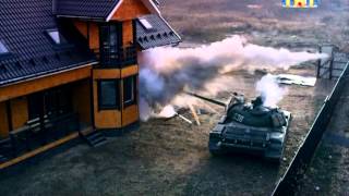Т34-85 выстрел из пушки