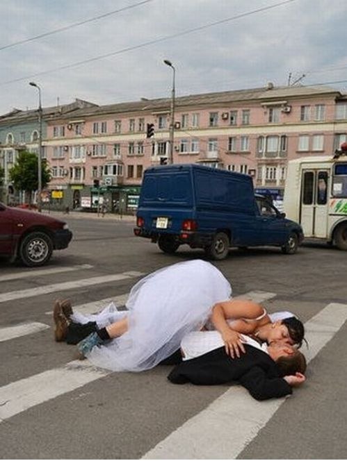 Буйство творческой мысли свадебного фотографа