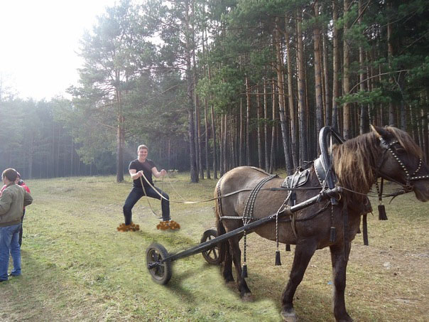 Фотожаба: если б я имел коня...