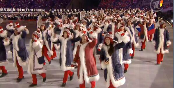 Смотрю открытие Олимпиады!