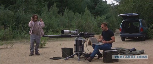 Устранение снайпера по-киношному
