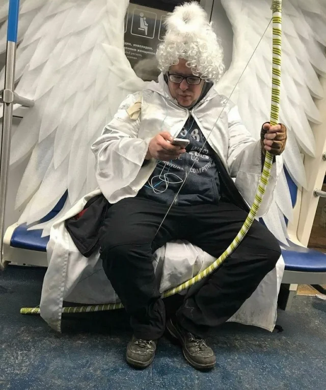 Новая подборка модников из метро