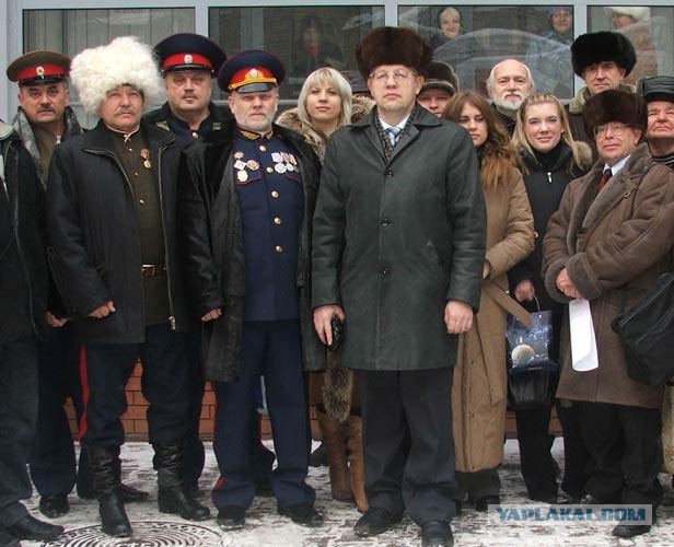 Ростовские станичники вышли на митинг протеста