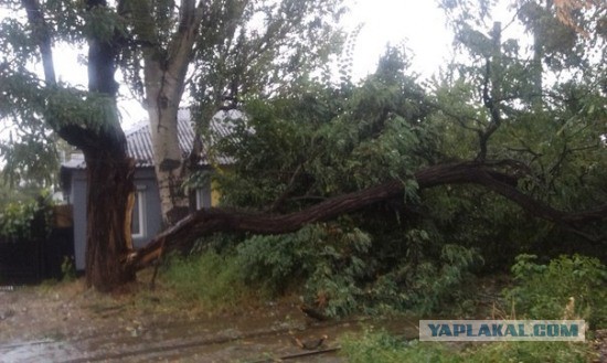 Ночной ураган в Днепропетровске, 24.09.2014.