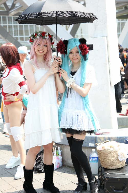 Девчонки с 80 Comiket'a ! (ну и немного парней)