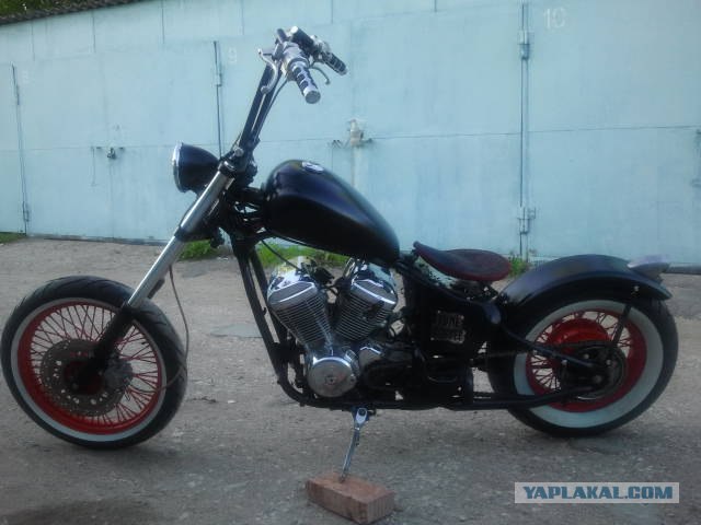 Как я делал кастом из Honda Steed