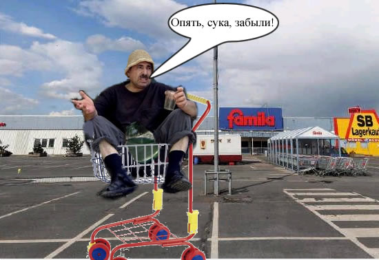 Фотожаба: Не взяли в космонавты